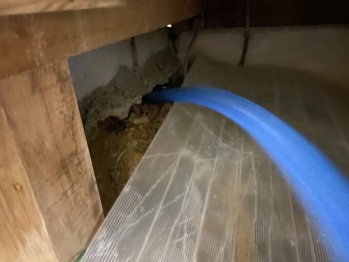 給水修繕工事・・・